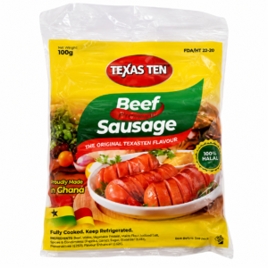 Texas Ten Beef Sausage (10 pack, jumbo)